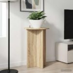 vidaXL Stojan na rastliny 2 pcs Dub sonoma Ø40 x 60 cm – Obrázok 4