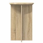 vidaXL Stojan na rastliny 2 pcs Dub sonoma Ø40 x 60 cm – Obrázok 7