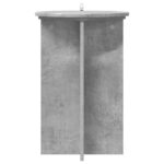 vidaXL Stojan na rastliny 2 pcs Betónovo sivá Ø40 x 60 cm – Obrázok 6