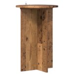 vidaXL Stojan na rastliny 2 pcs Staré drevo Ø40 x 60 cm – Obrázok 5