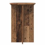 vidaXL Stojan na rastliny 2 pcs Staré drevo Ø40 x 60 cm – Obrázok 7