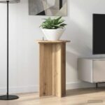 vidaXL Stojan na rastliny 2 pcs Dub artisan Ø40 x 60 cm