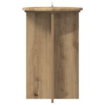 vidaXL Stojan na rastliny 2 pcs Dub artisan Ø40 x 60 cm – Obrázok 6