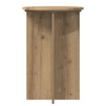 vidaXL Stojan na rastliny 2 pcs Dub artisan Ø40 x 60 cm – Obrázok 7