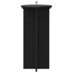 vidaXL Stojan na rastliny 2 pcs Čierna 29,5 x 29,5 x 60 cm – Obrázok 6