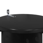 vidaXL Stojan na rastliny 2 pcs Čierna 29,5 x 29,5 x 60 cm – Obrázok 9