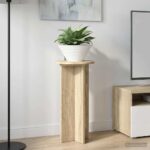 vidaXL Stojan na rastliny 2 pcs Dub sonoma 29,5 x 29,5 x 60 cm