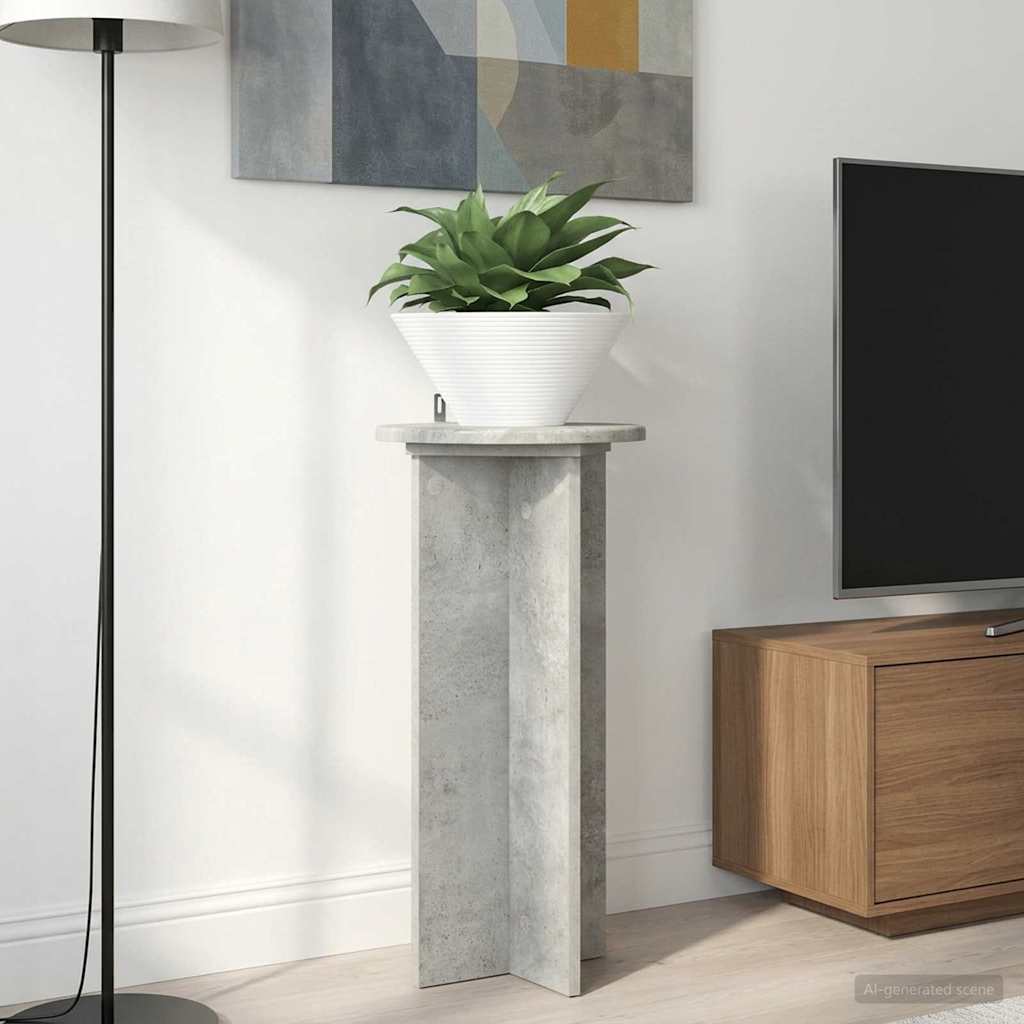 899720_1.jpg vidaXL Stojan na rastliny 2 pcs Betónovo sivá 29,5 x 29,5 x 60 cm – Obrázok 1