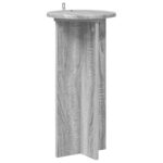 vidaXL Stojan na rastliny 2 pcs Sivá sonoma 29,5 x 29,5 x 60 cm – Obrázok 5
