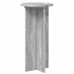 vidaXL Stojan na rastliny 2 pcs Sivá sonoma 29,5 x 29,5 x 60 cm – Obrázok 8