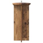 vidaXL Stojan na rastliny 2 pcs Staré drevo 29,5 x 29,5 x 60 cm – Obrázok 6