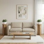 vidaXL Stojan na rastliny 2 pcs Dub artisan 29,5 x 29,5 x 60 cm
