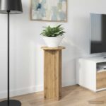 vidaXL Stojan na rastliny 2 pcs Dub artisan 29,5 x 29,5 x 60 cm – Obrázok 4