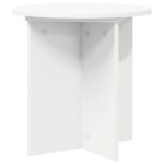 vidaXL Stojan na rastliny 2 pcs Biela Ø40 x 40 cm Kompozitné drevo – Obrázok 5