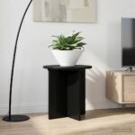 vidaXL Stojan na rastliny 2 pcs Čierna 40 x 40 x 40 cm – Obrázok 4
