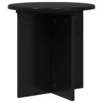 vidaXL Stojan na rastliny 2 pcs Čierna 40 x 40 x 40 cm – Obrázok 5