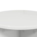 vidaXL Stojan na rastliny 2 pcs Biela s vysokým leskom 40 x 40 x 40 cm – Obrázok 9
