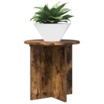 vidaXL Stojan na rastliny 2 pcs Dymový dub 40 x 40 x 40 cm – Obrázok 3