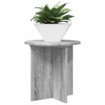 vidaXL Stojan na rastliny 2 pcs Sivá sonoma 40 x 40 x 40 cm – Obrázok 3