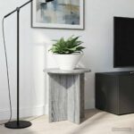 vidaXL Stojan na rastliny 2 pcs Sivá sonoma 40 x 40 x 40 cm – Obrázok 4
