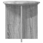 vidaXL Stojan na rastliny 2 pcs Sivá sonoma 40 x 40 x 40 cm – Obrázok 6