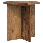 vidaXL Stojan na rastliny 2 pcs Staré drevo 40 x 40 x 40 cm – Obrázok 8