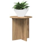 vidaXL Stojan na rastliny 2 pcs Dub artisan 40 x 40 x 40 cm – Obrázok 3