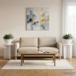 vidaXL Stojan na rastliny 2 pcs Biela Ø29,5 x 40 cm Kompozitné drevo – Obrázok 4
