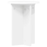 vidaXL Stojan na rastliny 2 pcs Biela Ø29,5 x 40 cm Kompozitné drevo – Obrázok 5