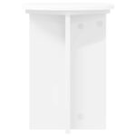 vidaXL Stojan na rastliny 2 pcs Biela Ø29,5 x 40 cm Kompozitné drevo – Obrázok 7