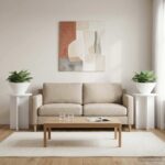 vidaXL Stojan na rastliny 2 pcs Biela s vysokým leskom Ø29,5 x 40 cm – Obrázok 4