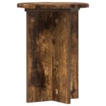 vidaXL Stojan na rastliny 2 pcs Dymový dub Ø29,5 x 40 cm – Obrázok 5