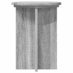 vidaXL Stojan na rastliny 2 pcs Sivá sonoma Ø29,5 x 40 cm – Obrázok 7
