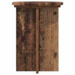 vidaXL Stojan na rastliny 2 pcs Staré drevo Ø29,5 x 40 cm – Obrázok 6