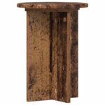 vidaXL Stojan na rastliny 2 pcs Staré drevo Ø29,5 x 40 cm – Obrázok 8