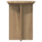 vidaXL Stojan na rastliny 2 pcs Dub artisan Ø29,5 x 40 cm – Obrázok 6