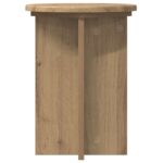 vidaXL Stojan na rastliny 2 pcs Dub artisan Ø29,5 x 40 cm – Obrázok 7