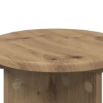 vidaXL Stojan na rastliny 2 pcs Dub artisan Ø29,5 x 40 cm – Obrázok 9