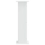 vidaXL Stojan na rastliny Biela 30,5 x 30 x 100,5 cm Kompozitné drevo – Obrázok 6