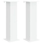vidaXL Stojan na rastliny 2 pcs Biela 30,5 x 30 x 100,5 cm – Obrázok 2