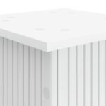 vidaXL Stojan na rastliny 2 pcs Biela 30,5 x 30 x 100,5 cm – Obrázok 9