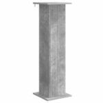 vidaXL Stojan na rastliny 2 pcs Betónovo sivá 30,5 x 30 x 100,5 cm – Obrázok 5