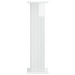 vidaXL Stojan na rastliny Biela s vysokým leskom 30,5 x 30 x 100,5 cm – Obrázok 5