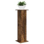 vidaXL Stojan na rastliny Dymový dub 30,5 x 30 x 100,5 cm – Obrázok 3