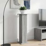 vidaXL Stojan na rastliny Sivá sonoma 30,5 x 30 x 100,5 cm – Obrázok 4