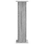 vidaXL Stojan na rastliny Sivá sonoma 30,5 x 30 x 100,5 cm – Obrázok 6