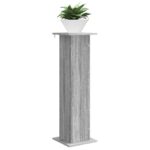 vidaXL Stojan na rastliny 2 pcs Sivá sonoma 30,5 x 30 x 100,5 cm – Obrázok 3