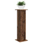 vidaXL Stojan na rastliny Staré drevo 30,5 x 30 x 100,5 cm – Obrázok 3