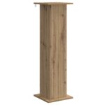 vidaXL Stojan na rastliny Dub artisan 30,5 x 30 x 100,5 cm – Obrázok 2