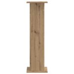 vidaXL Stojan na rastliny Dub artisan 30,5 x 30 x 100,5 cm – Obrázok 6